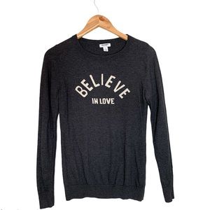 Old Navy grey long sleeves sweater Top Size Small